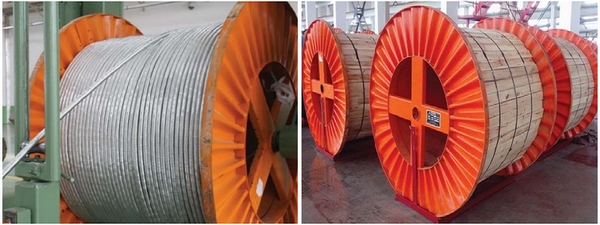 submersible cable packing